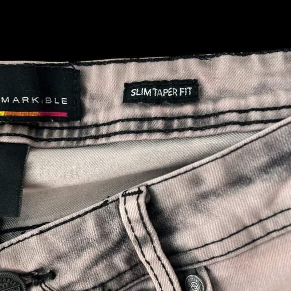 Switch Remarkable Slim Taper Fit Distressed Jeans | Men's Size 32x32 Streetwear - Picture 8 of 9